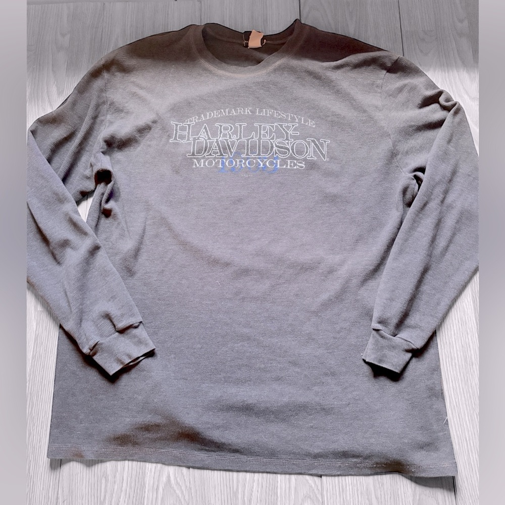 HARLEY DAVIDSON Men’s Graphic Reno Nevada Long Sleeve Tee - Picture 3 of 10